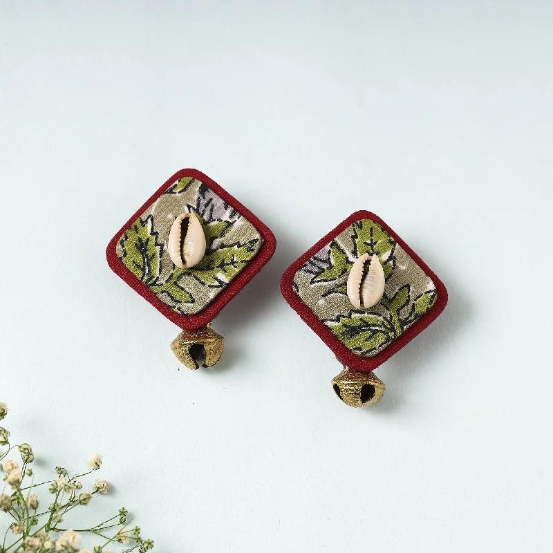 Handcrafted Fabart Earrings by Asalkaar