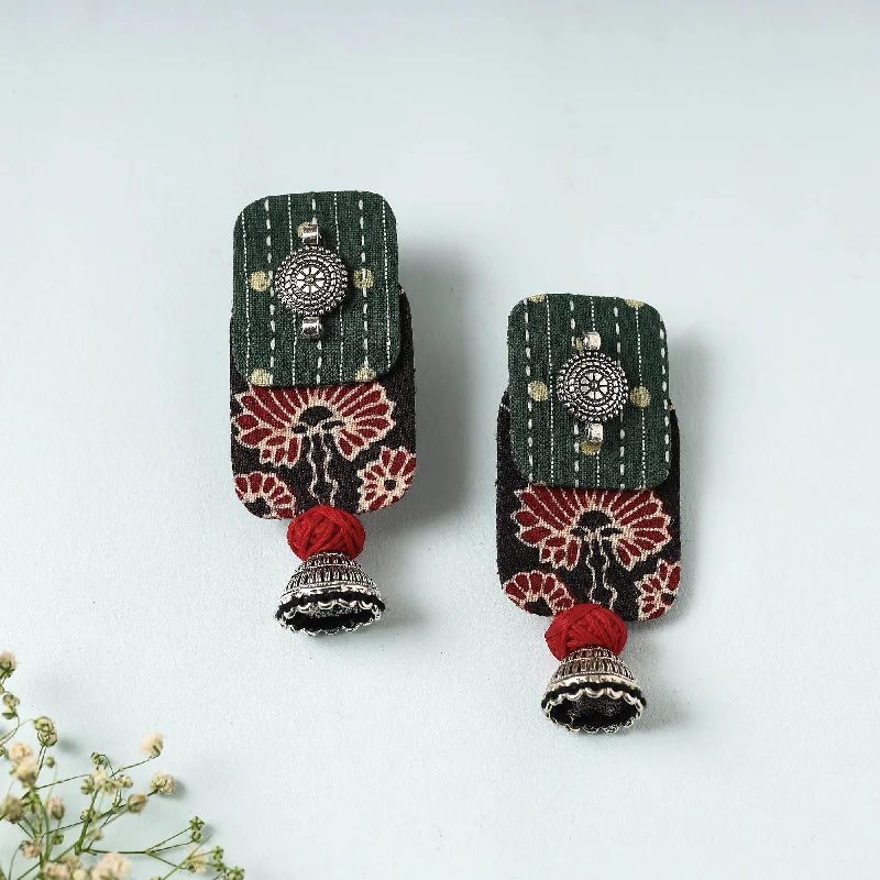 Handcrafted Fabart Earrings by Asalkaar