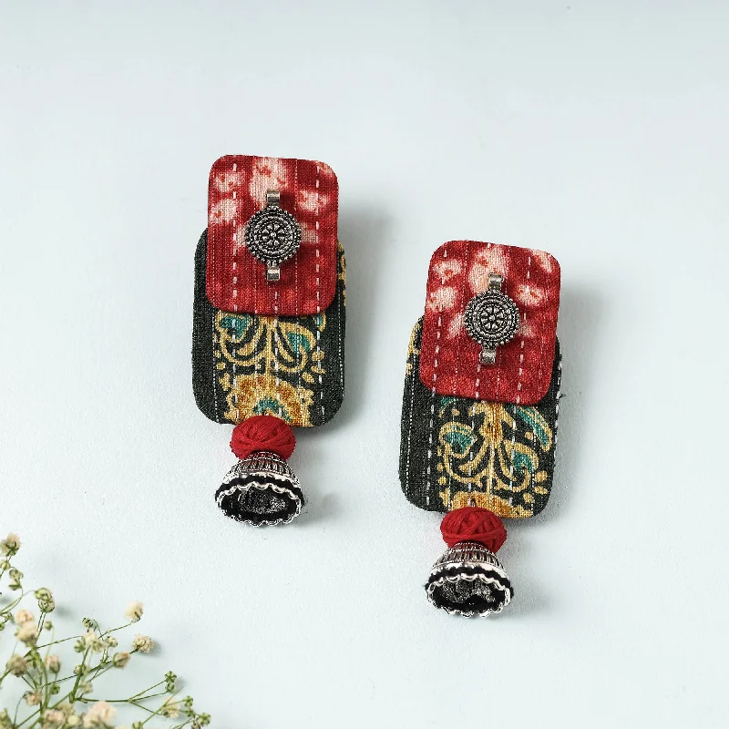 Handcrafted Fabart Earrings by Asalkaar