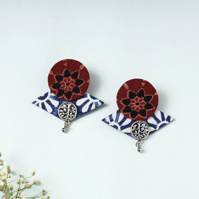 Handcrafted Fabart Earrings by Asalkaar