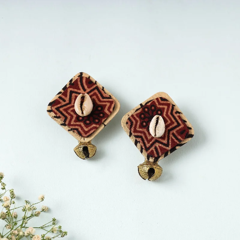 Handcrafted Fabart Earrings by Asalkaar