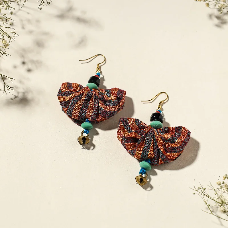 Huge Savings On Timeless Jewelry Collections Handcrafted Gamcha Fabart Beadwork Earrings by Rangila Dhaga