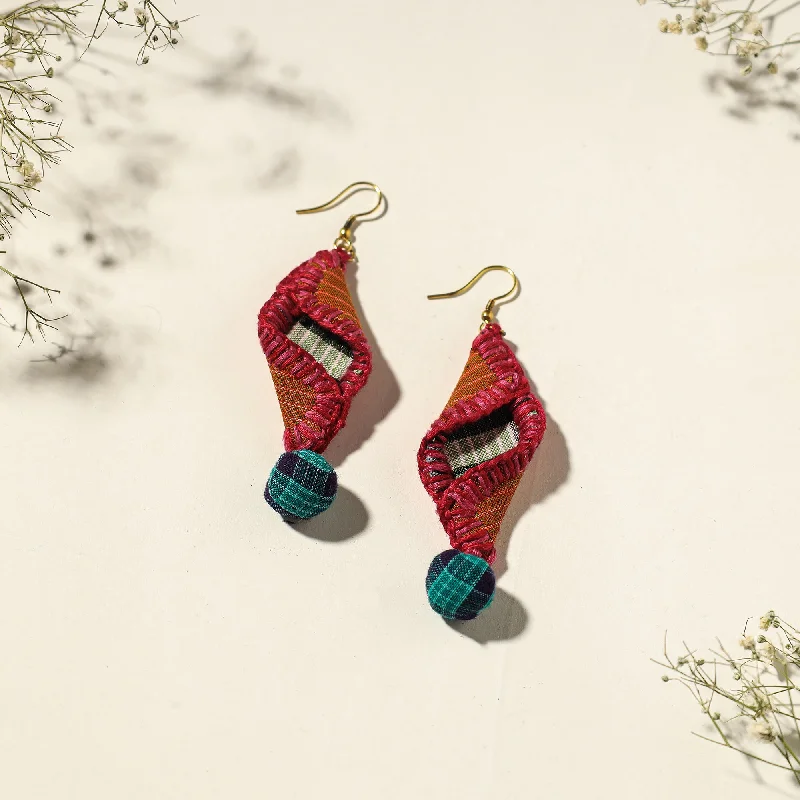 Exclusive Savings On Timeless Jewelry Pieces Handcrafted Gamcha Fabart Beadwork Earrings by Rangila Dhaga
