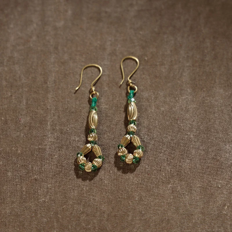 Tribal Odisha Dokra Threadwork Earrings