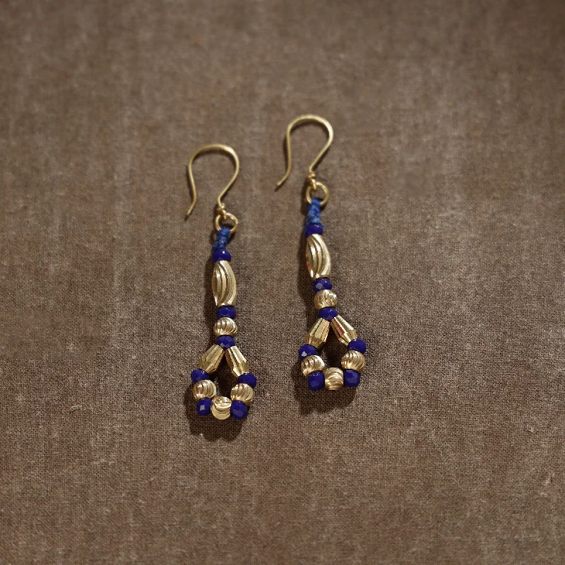 Tribal Odisha Dokra Threadwork Earrings