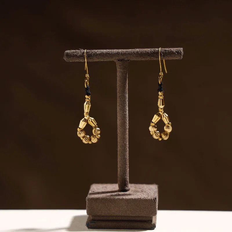 Grab Exquisite Jewelry At The Lowest Prices Tribal Odisha Dokra Threadwork Earrings