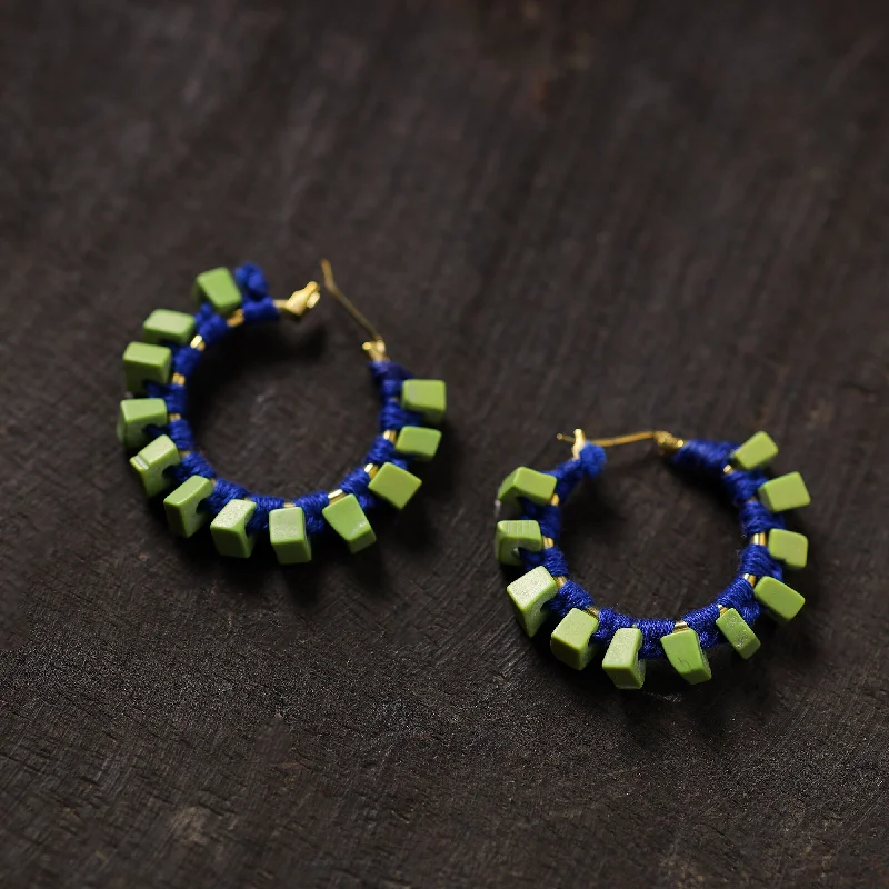 Limited-Time Offer On Elegant Jewelry Pieces Ishita Handmade Thread & Stone Work Earrings 19