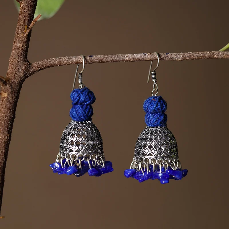 Discounted Jewelry For A Glamorous Look Jesika Handcrafted GS Beadwork Jhumki Earrings 09