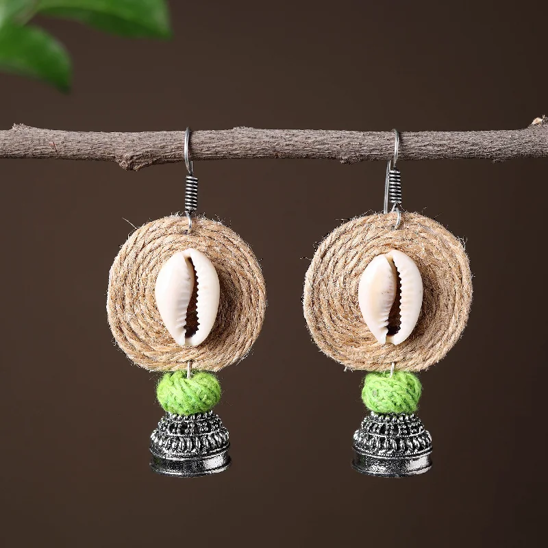 Shop Elegant Jewelry At Unbeatable Prices Ruhi Handcrafted GS Jute Jhumki Earrings