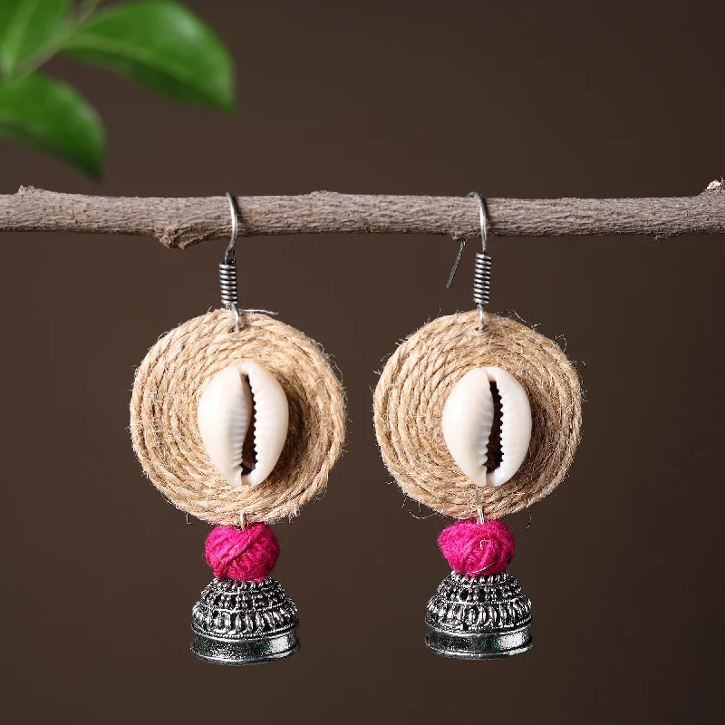Shine Without Limits – Jewelry Sale Happening Now Sara Handcrafted GS Jute Jhumki Earrings