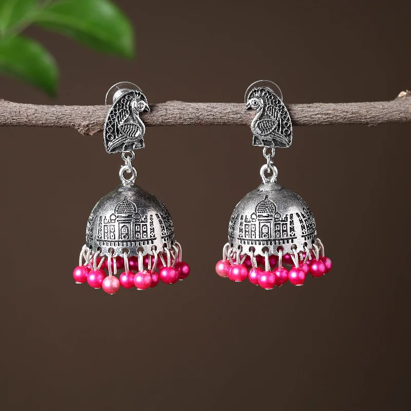 Shine In Style – Shop Jewelry Discounts Today Jannat Handcrafted GS Beadwork Jhumki Earrings