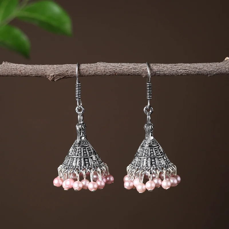 Limited-Stock Jewelry Sale – Shop Before It's Gone Shuchi Handcrafted GS Beadwork Jhumki Earrings