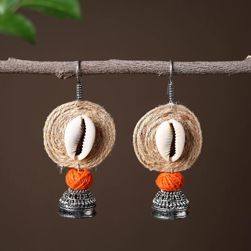 Beautiful Jewelry, Breathtaking Discounts – Hurry In Jasleen Handcrafted GS Jute Jhumki Earrings