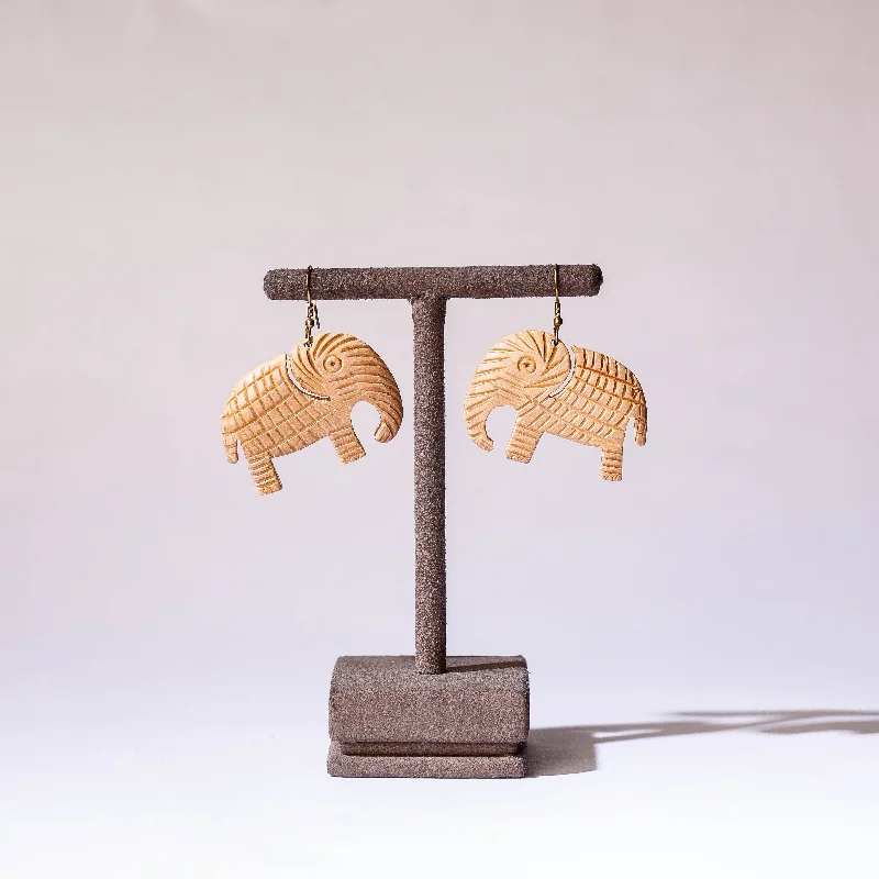 Timeless Jewelry, Timeless Savings – Don't Wait Hand Carved Wooden Earrings