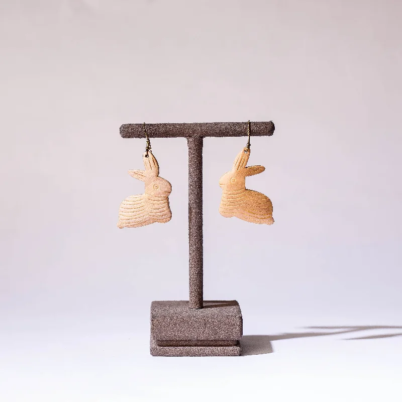 Chic And Stylish Jewelry At Discounted Prices Hand Carved Wooden Earrings