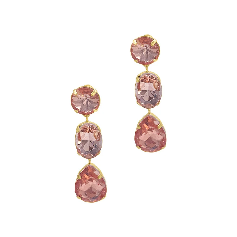 Adornia Sherbert Drop Earrings gold