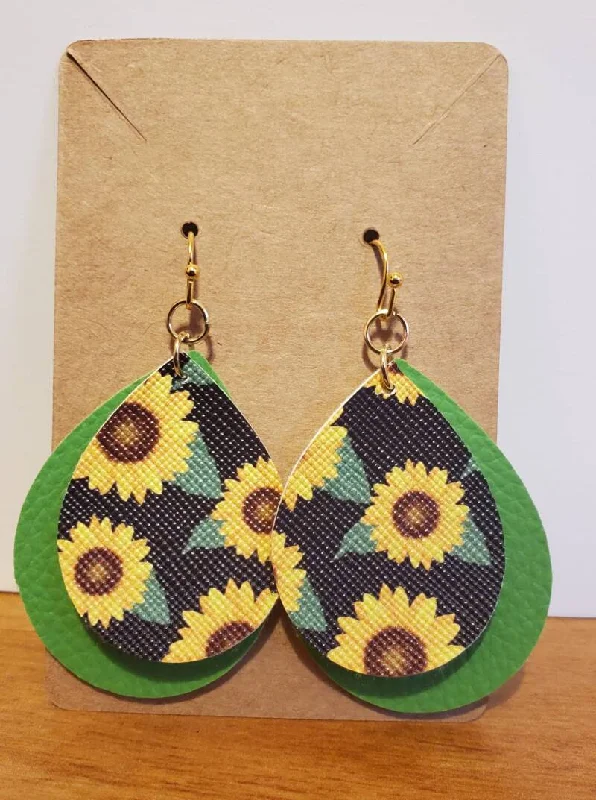 Flash Sale On Exquisite Jewelry – Don't Miss Out Black Sunflower Earrings