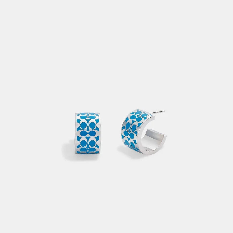 bright blue/silver