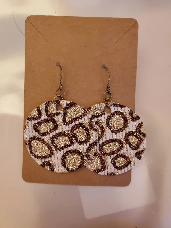 Trendy And Classic Jewelry Now At Reduced Prices Glitter Cheetah Circle