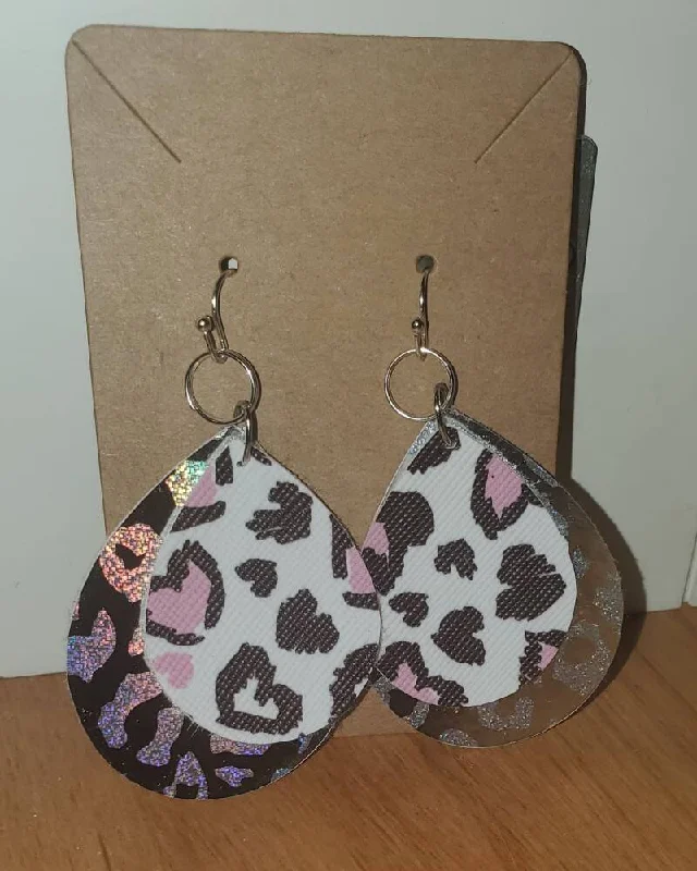 Breathtaking Jewelry At Limited-Time Savings Pink animal print earrings