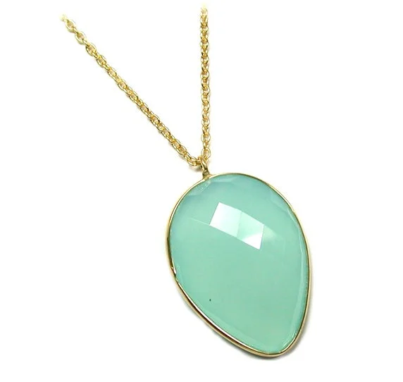 The Ultimate Jewelry Sale – Exclusive Styles At Great Prices Sea-Green Chalcedony Necklace