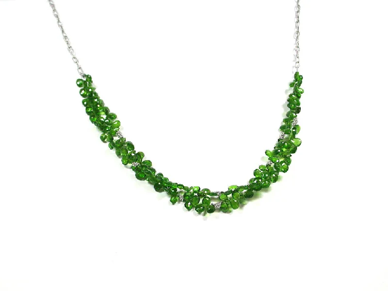 Big Savings On Your Favorite Jewelry Pieces Chrome Diopside Beads Necklace