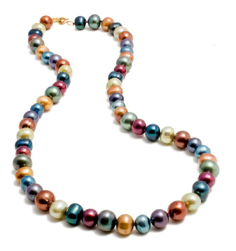 Celebrate Every Occasion With Sparkling Savings Colorful Freshwater Pearl Necklace