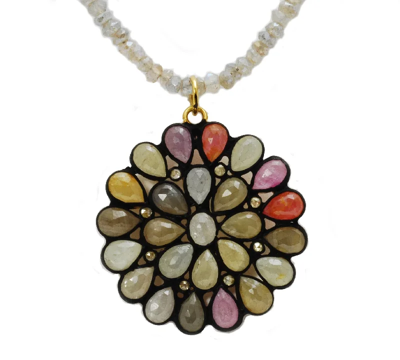 Your Dream Jewelry At Dream Prices – Shop Now Multi Color Sapphire Necklace