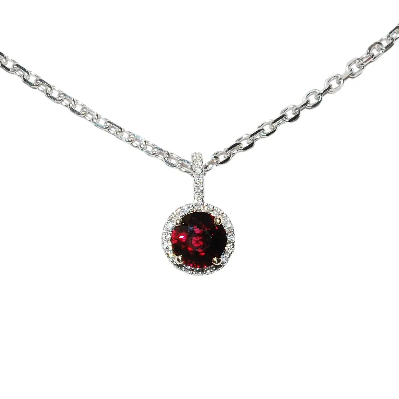 Dazzle In Elegance With Our Biggest Jewelry Sale Ruby and Diamond Pendant