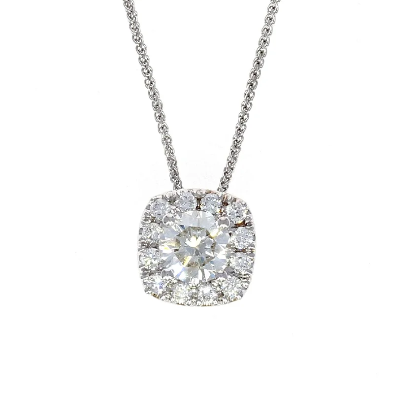 Premium Jewelry, Premium Discounts – Act Fast Diamond Halo Pendant