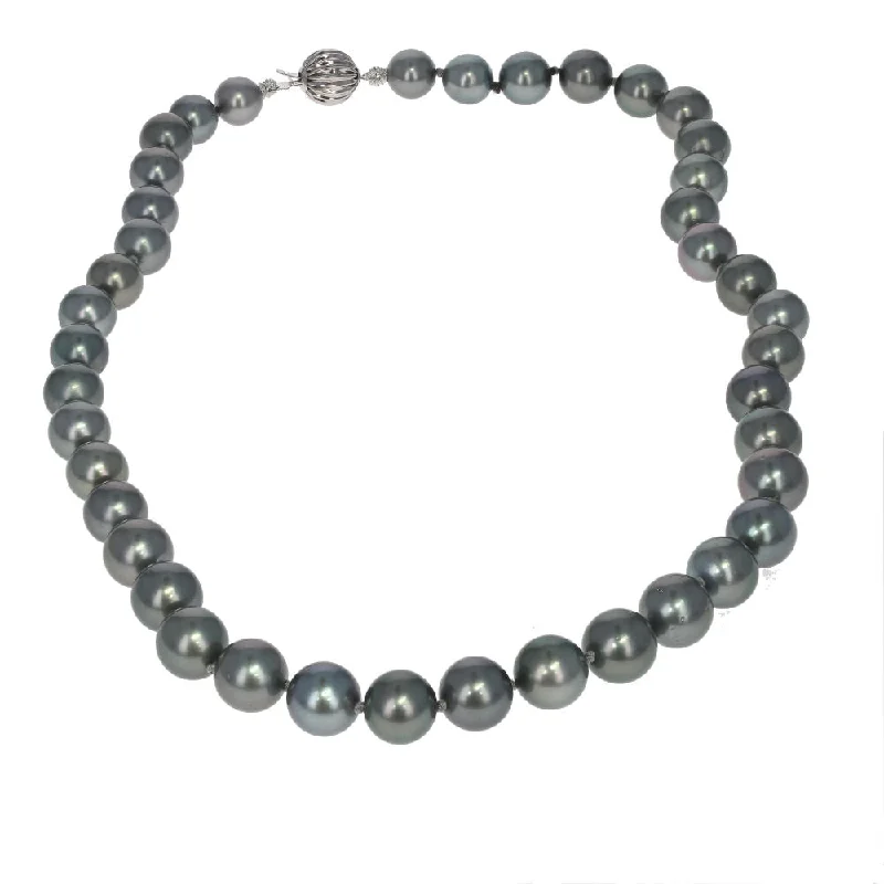 Get Ready To Sparkle – Special Jewelry Discounts Graduated Tahitian Culture Pearl Necklace