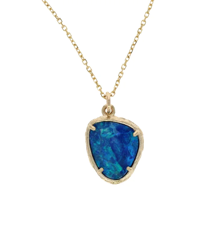 High-End Jewelry, Now More Affordable Than Ever Black Opal Necklace