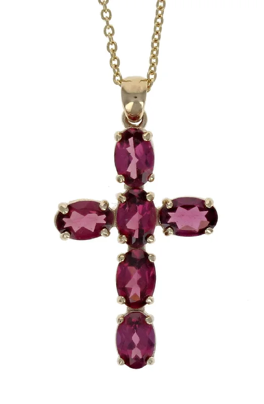 Save On Luxury Jewelry Pieces – Limited-Time Offers Oval Garnet Cross