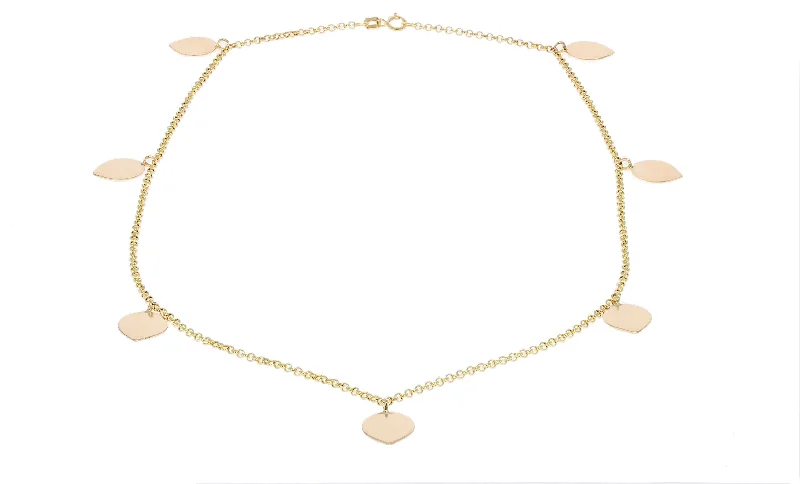 Gorgeous Jewelry, Limited-Time Savings Lotus Gold Necklace