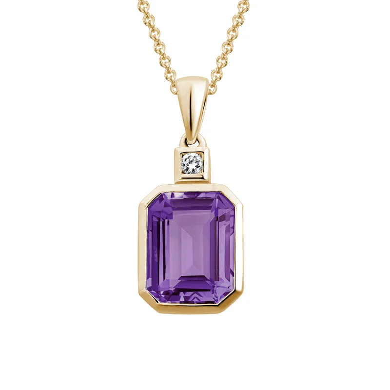 Exclusive Jewelry Sale – Sparkle For Less Dolce Amethyst Pendant