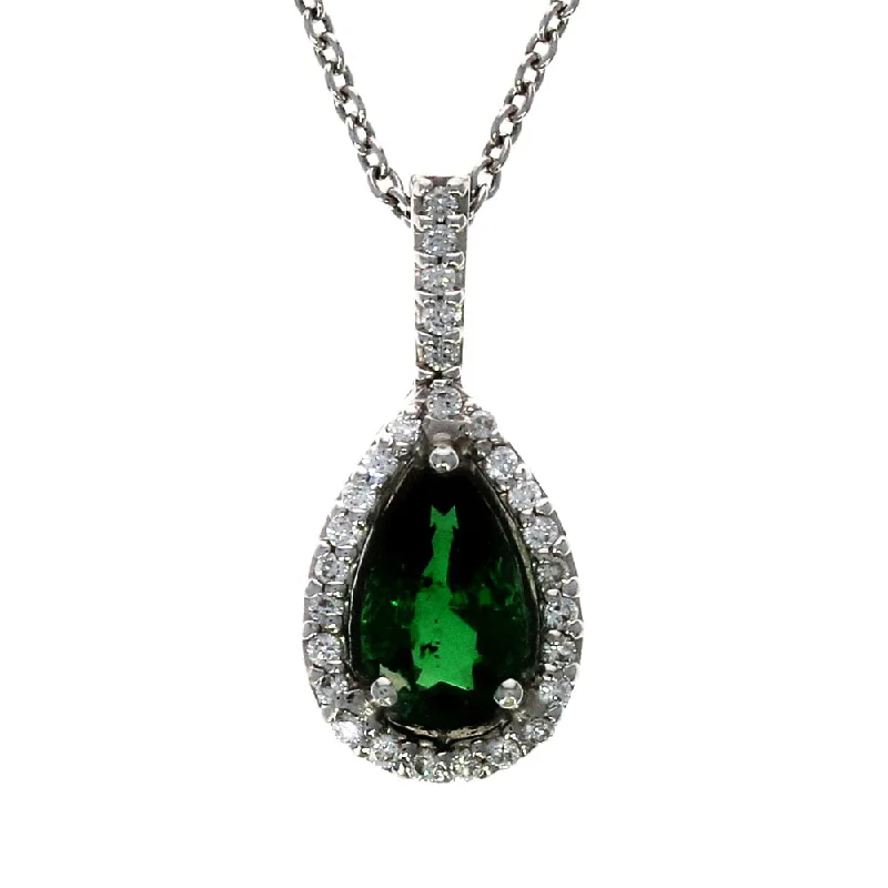 Buy More, Save More On Stunning Jewelry Designs Chrome Green Tourmaline Pear Shape