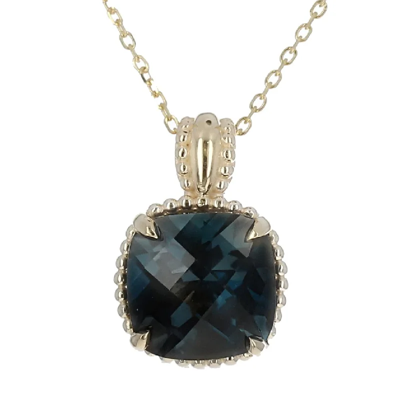 Accessorize For Less – Luxury Jewelry At Affordable Prices Blue Topaz Pendant