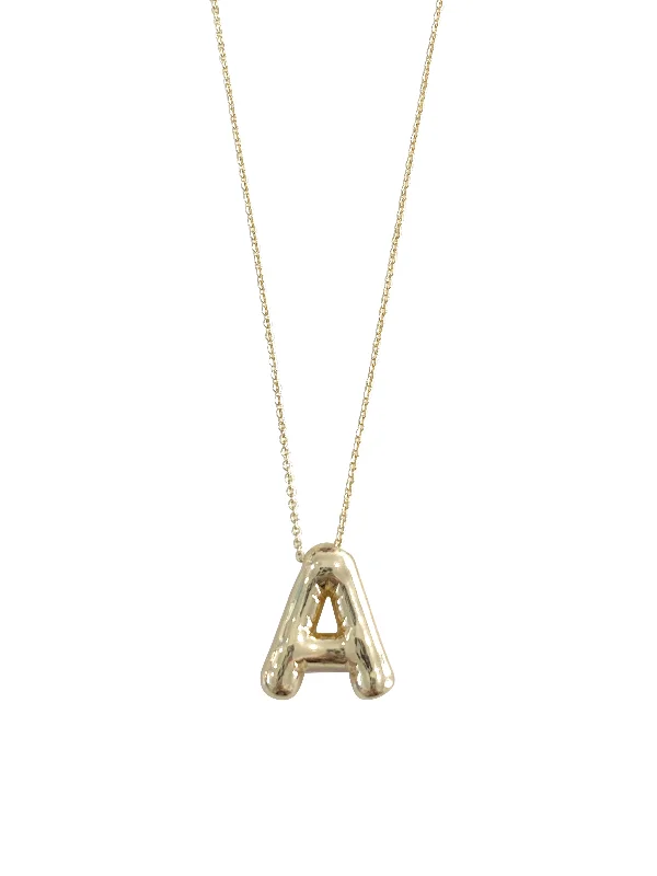 Breathtaking Jewelry At Limited-Time Savings Bubble Initial Necklace