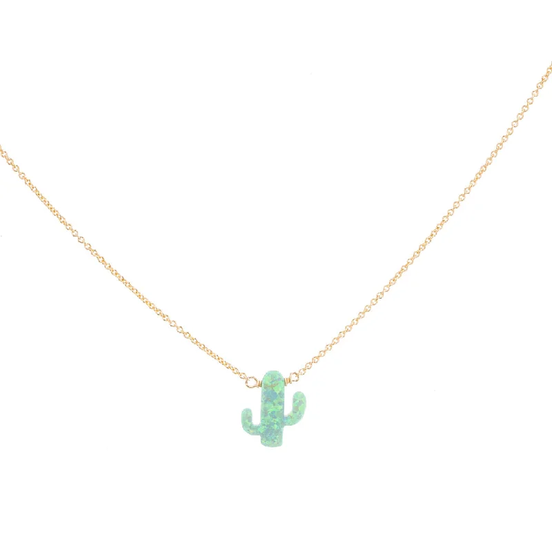 Buy More, Save More On Stunning Jewelry Pieces bara boheme | "CACTUS" Opal Necklace