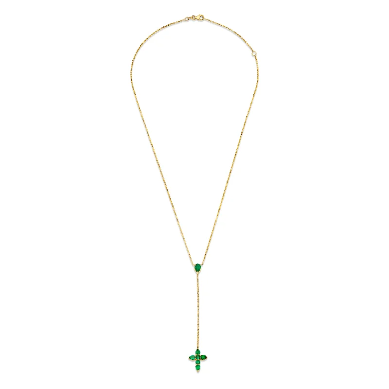 Shop Dazzling Rings, Earrings, And More At Special Discounts Emerald Faith Lariat | Ready to Ship