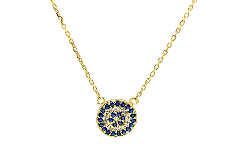 Exclusive Jewelry Bundles At Discounted Prices Evil Eye "HERA" Sapphire Necklace