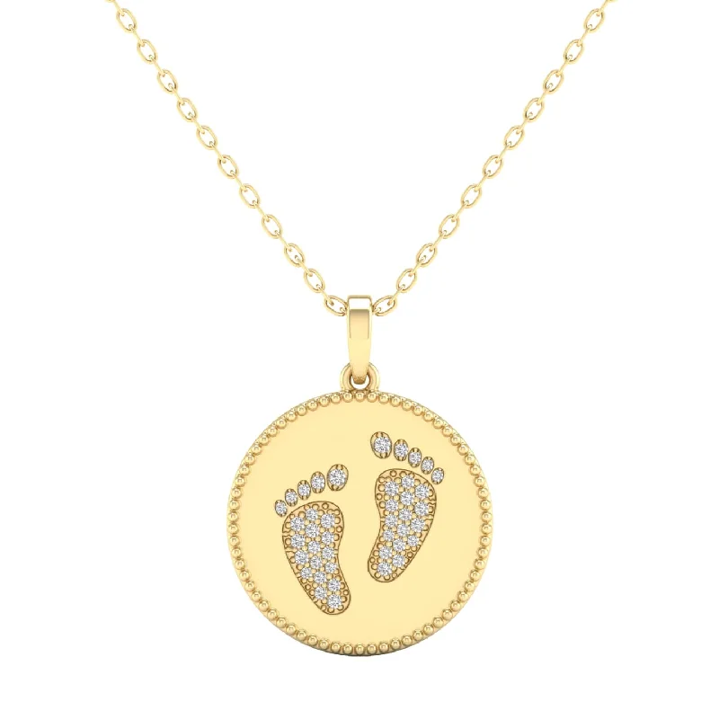 Holiday Jewelry Sale – Perfect Gifts At Great Prices Footprints of Love Necklace