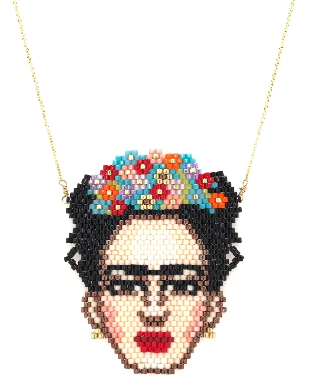 Last Chance To Shop High-End Jewelry At Markdown Prices FRIDA KAHLO Necklace