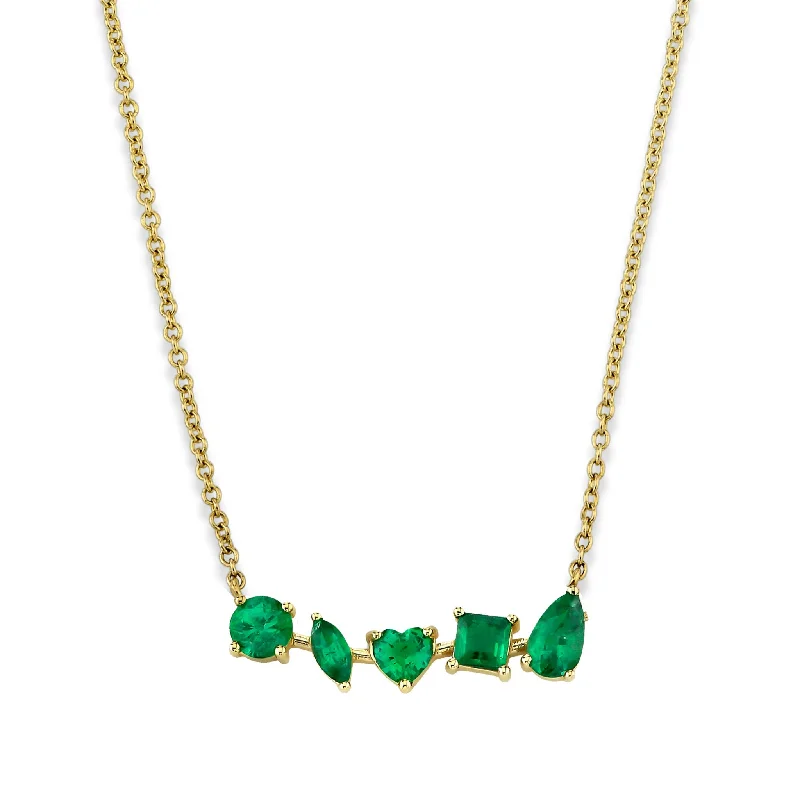 Buy More, Save More – Special Jewelry Discounts Harmony Emerald Necklace | Ready to Ship