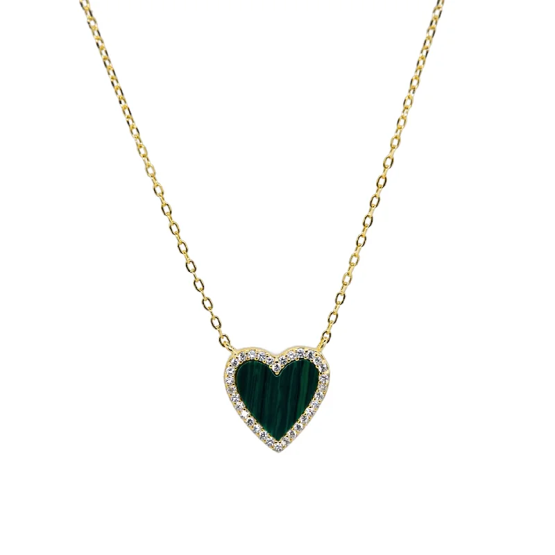 Best Jewelry Deals – Shop Premium Pieces At Great Prices bara boheme | "HEART" Opal CZ Necklace