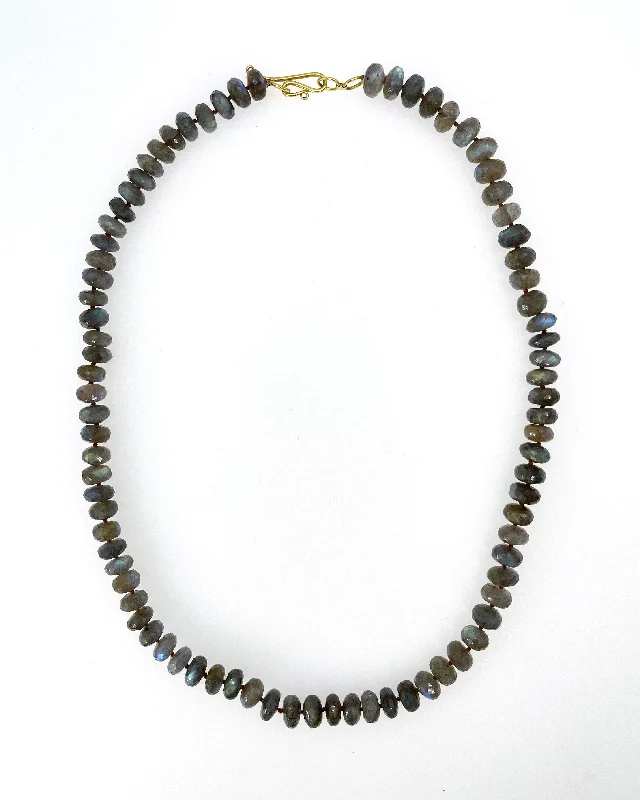 Breathtaking Jewelry, Breathtaking Prices Lena Skadegard Labradorite Rondells Necklace