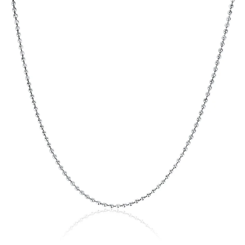 Affordable Glamour – Must-Have Jewelry At Special Rates Men's Ball Chain Necklace | Ready to Ship