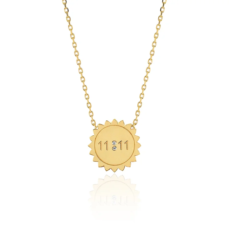 The Perfect Jewelry Piece At The Perfect Price Mini 11:11 Sunshine Necklace | Ready to Ship