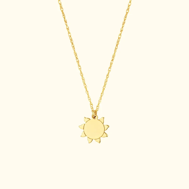 Trending Jewelry Styles Now At Limited-Time Discounts Mini Sun Necklace