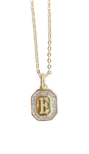 Shop Dazzling Rings, Earrings, And More At Special Discounts Riley Initial Necklace